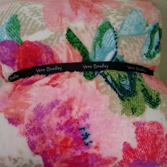 Soft throw blanket Vera Bradley Superbloom - Picture 4 of 5